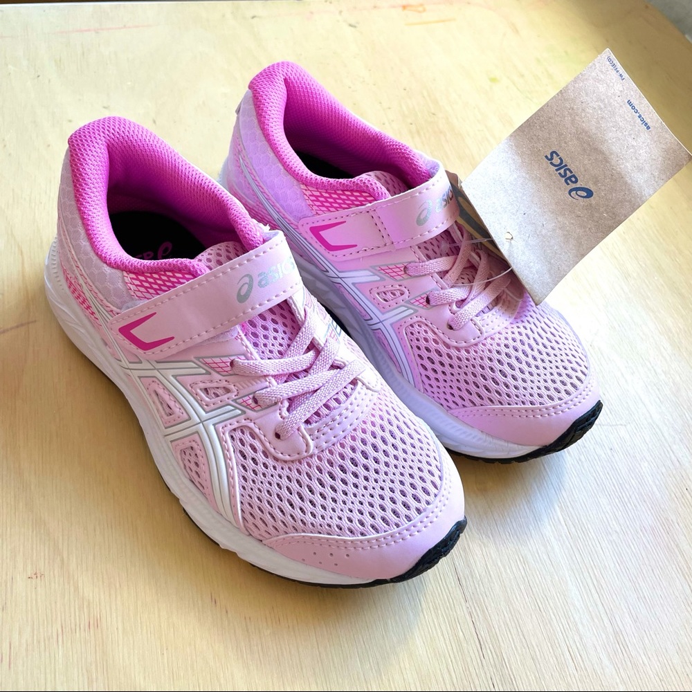 ASICS Contend pink shoes, size 10, 11 & 12